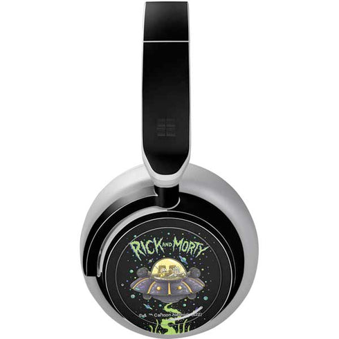 Adult Swim Rick and Morty Spaceship Surface Headphones Skin